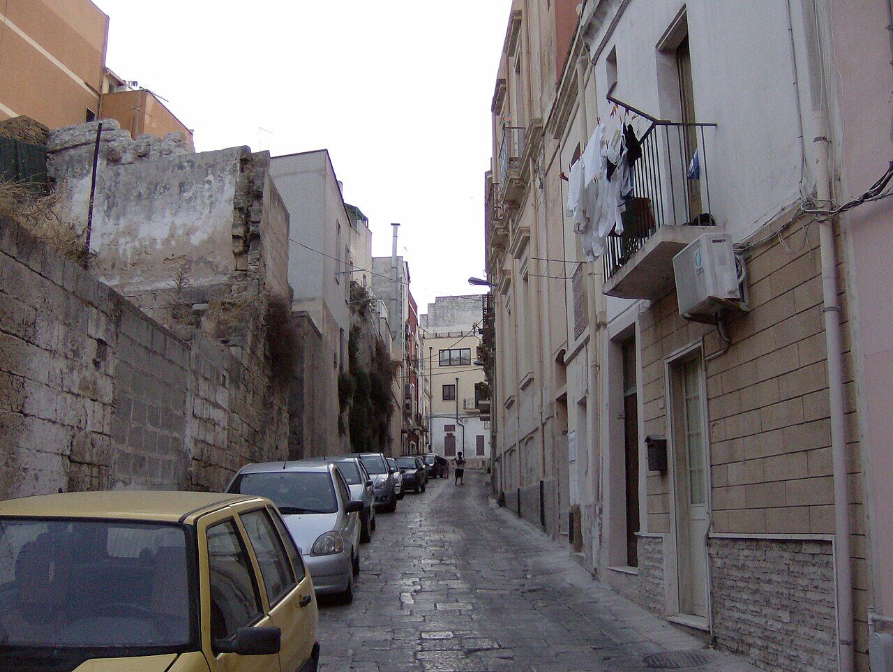 Una via del centro di Brindisi