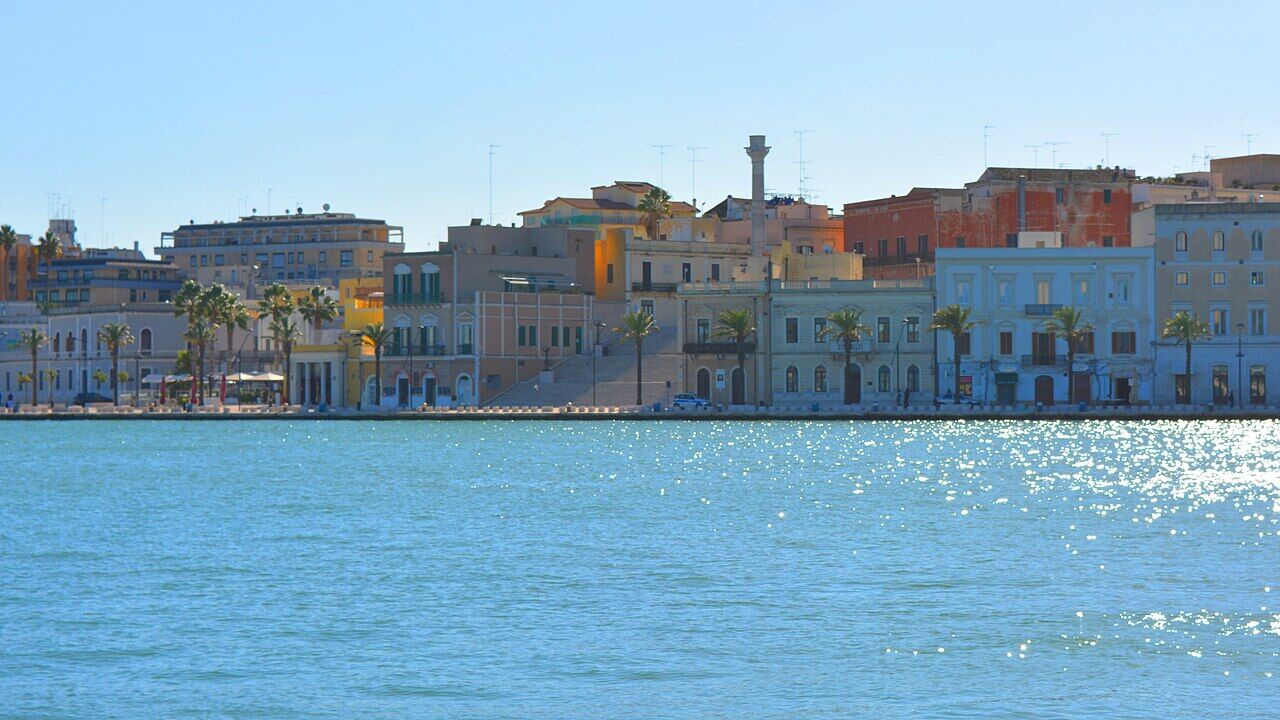 Barche nel porto di Brindisi