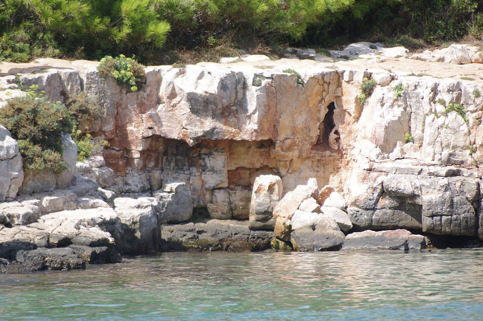 Il nucleo antico di Gallipoli sul mare Ionio.